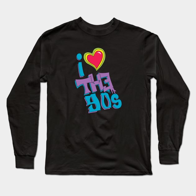 Do You Really Love the 90s? Long Sleeve T-Shirt by ShadowCas